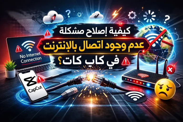 كيفية إصلاح مشكلة عدم وجود اتصال بالإنترنت في كاب كات؟
